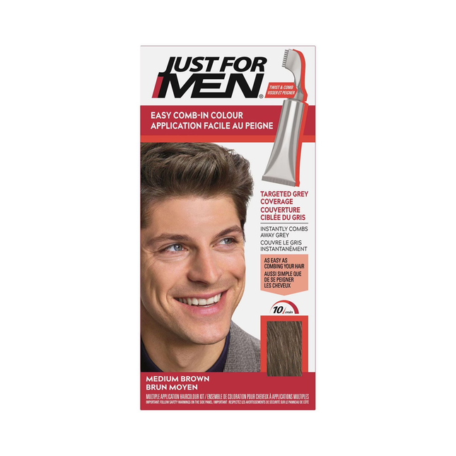 Just For Men - AutoStop Easy Comb-In Colour | A-35 Medium Brown