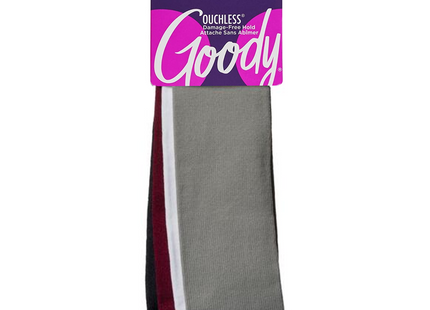 Goody - Ouchless Damage-Free Hold - Comfort Headwraps | 4-Pack