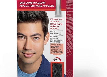 Juste pour les hommes Couleur facile à peigner | A-50 Brun le plus foncé-Noir