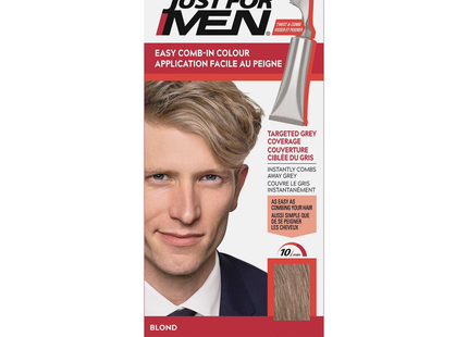 Juste pour les hommes - Coloration capillaire facile sans mélange AutoStop | A-10 Blond