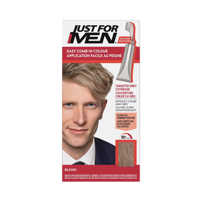 Juste pour les hommes - Coloration capillaire facile sans mélange AutoStop | A-10 Blond