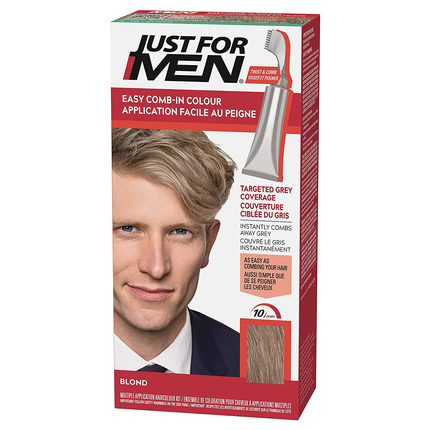 Juste pour les hommes - Coloration capillaire facile sans mélange AutoStop | A-10 Blond