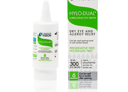 Candor Vision - Hylo-Dual Lubricating Eye Drops