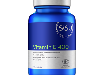SISU - Vitamine E 400 | 180 gélules