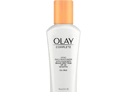 Olay - Complete Daily Moisturizing Lotion with Sunscreen for Sensitive Skin SPF 30 | 75 ml