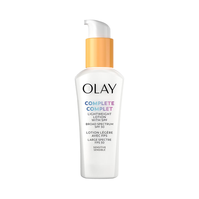 Olay - Complete Lightweight Fragrance Free Lotion for Sensitive Skin with SPF 30 | 75 mL