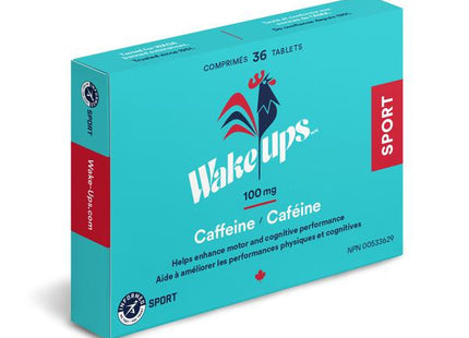 Wake Ups Drowsiness Prevention 100 mg Caffeine Tablets | 36 Tablets