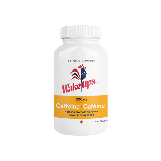 Wake Ups -  200 mg Caffeine Tablets | 50 Tablets