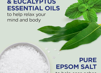 Dr. Teal's - Relax & Relief Foaming Bath with Eucalyptus, Spearmint & Pure Epsom Salt | 1 L