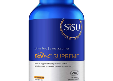 Sisu - Ester-C Supreme | 210 Vegetable Capsules*