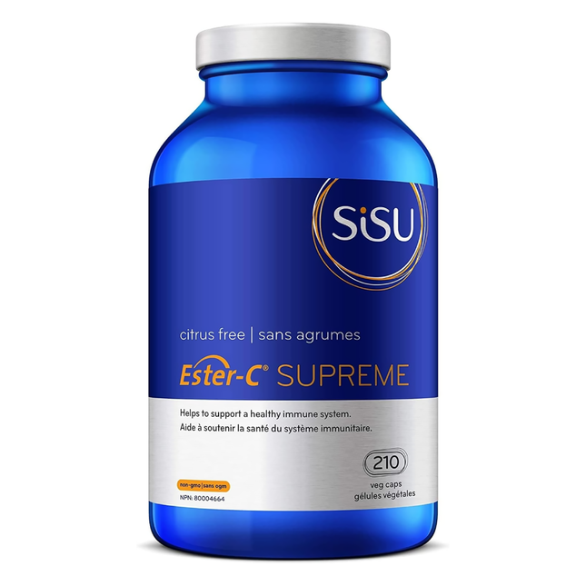 Sisu - Ester-C Supreme | 210 Vegetable Capsules*