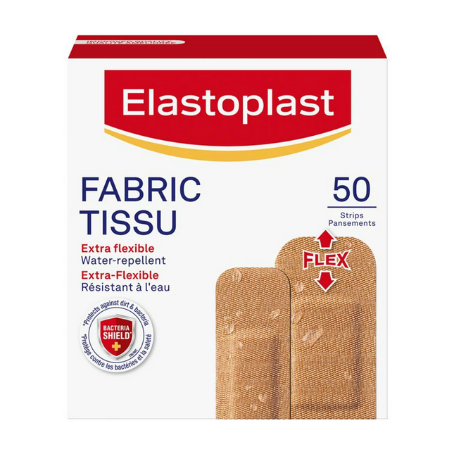 Bandages en tissu élastoplaste | Paquet de 50