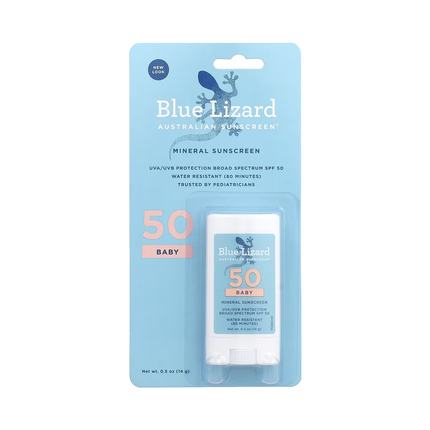Blue Lizard - Stick solaire bébé FPS 50 | 14 g