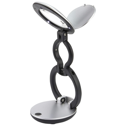 Carson - Desk Brite Mini 3x LED Illuminated Magnifier & Desk Lamp