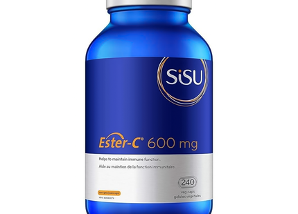 SISU - Ester-C 600 mg | 240 Veg Capsules