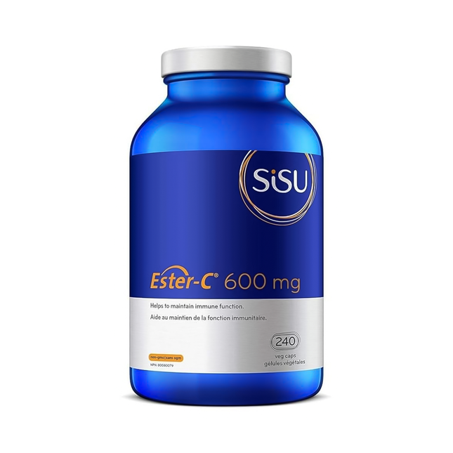 SISU - Ester-C 600 mg | 240 Gélules Végétales