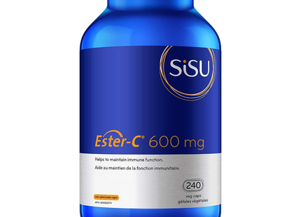 Sisu - Ester-C 600 mg | 240 Veg Caps*