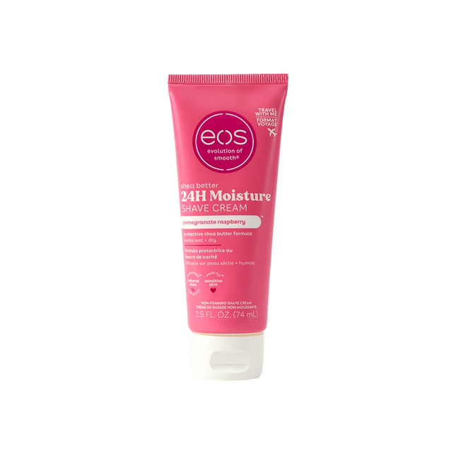 EOS - Shea Better 24H Moisture Shave Cream Pomegranate Raspberry Scent | 207 mL