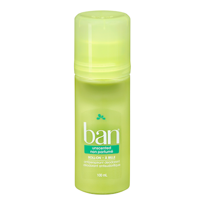 Ban Unscented Roll-On Antiperspirant | 100 mL