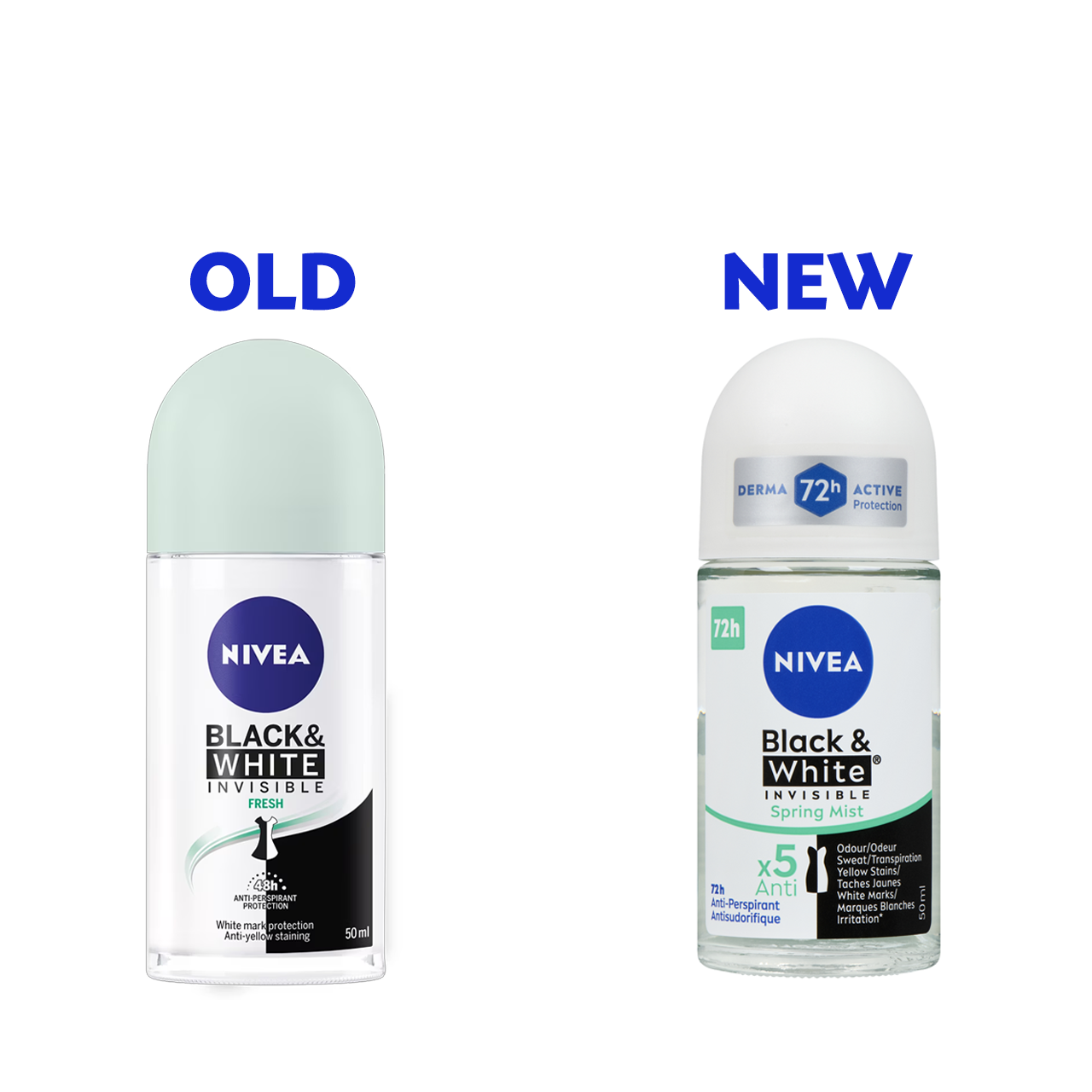 nivea black and white invisible water lily Nivea