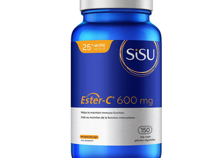 Sisu - Ester-C 600 mg | 150 gélules végétales*