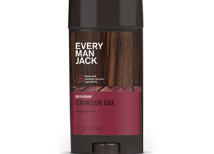 Every Man Jack - Déodorant sans aluminium - Chêne cramoisi | 85g