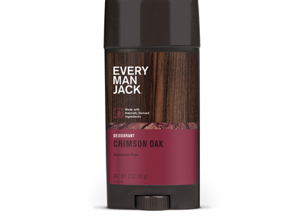 Every Man Jack - Aluminum Free Deodorant - Crimson Oak | 85 g