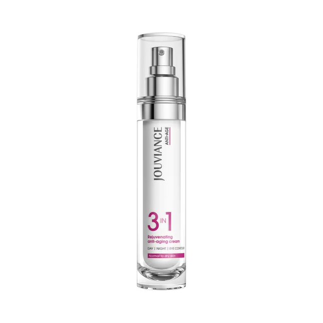 Jouviance - Anti-Age 3-in-1 Rejuvenating Anti-Aging Cream for Normal to Dry Skin | 50 mL
