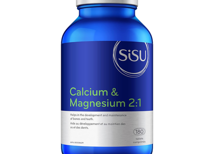 SISU - Calcium & Magnesium 2:1 | 180 Tablets