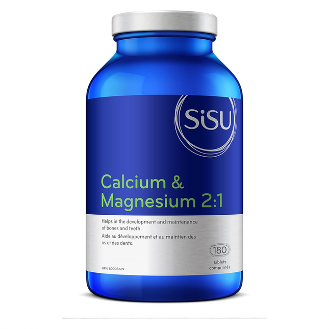 Sisu - Calcium et magnésium 2:1 | 180 comprimés*
