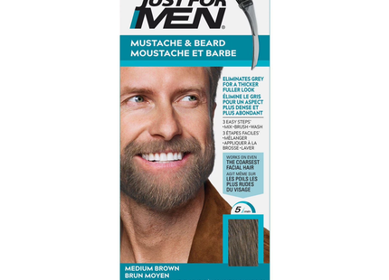 Just For Men - Mustache & Beard | M-35 Medium Brown