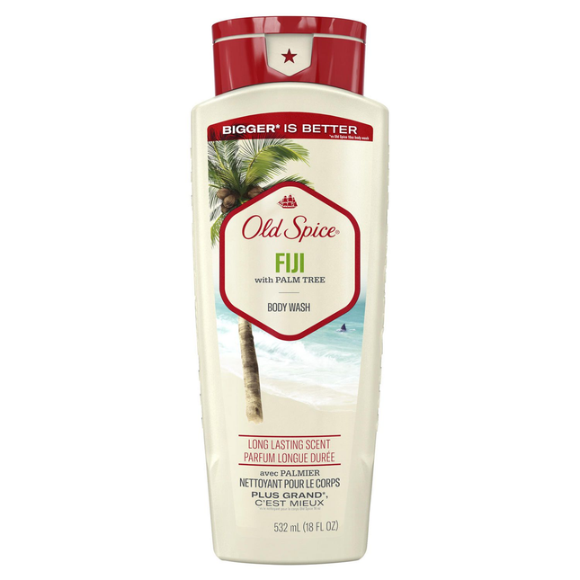 Old Spice - Nettoyant pour le corps au parfum longue durée - Fidji | 532 ml