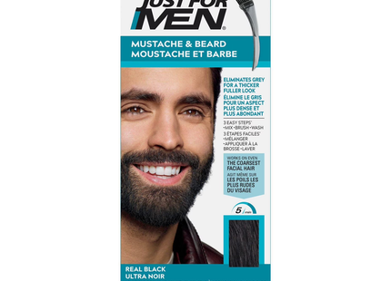 Just For Men - Mustache & Beard | M-55 Real Black