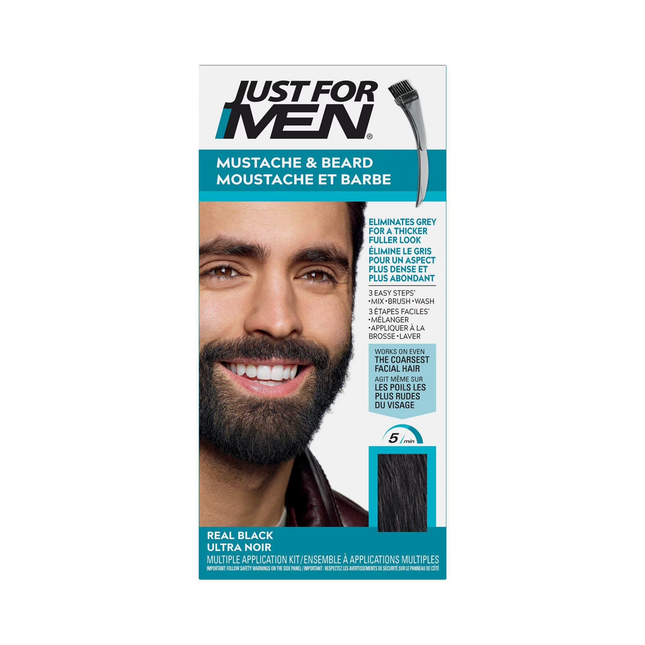 Just For Men - Mustache & Beard | M-55 Real Black