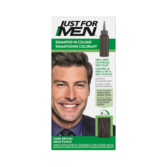 Just For Men - Easy & Fast Shampoo-In Haircolour | H-45 Dark Brown