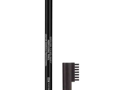 Rimmel - Crayon à Sourcils Professionnel - 004 Noir Brun | 1,4 g