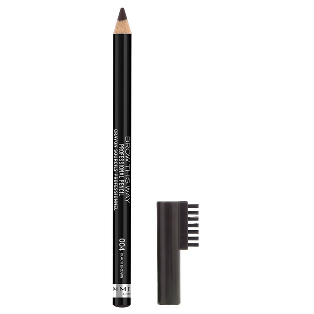 Rimmel - Professional Eyebrow Pencil - 004 Black Brown | 1.4 g