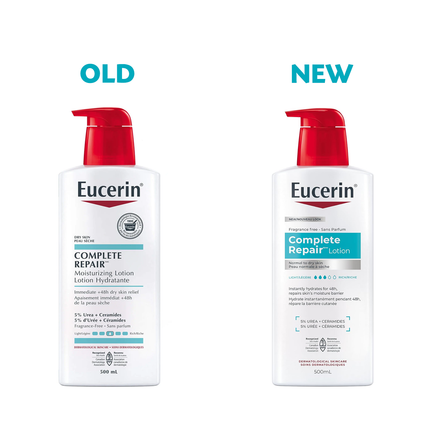 Eucerin - Complete Repair Moisturizing Lotion, Dry Skin | 500 mL