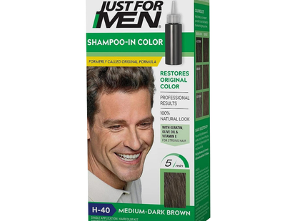 Just For Men - Shampoo-In Colour - H40 Medium Dark Brown