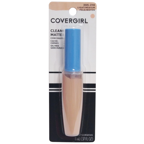 COVERGIRL - Clean Matte - Oil Free Concealer - Light/Medium 205 -210 | 11 mL