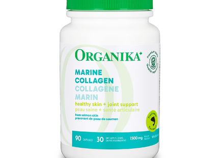 Organika - Marine Collagen From Salmon 500 mg | 90 Capsules
