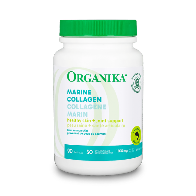 Organika - Marine Collagen From Salmon 500 mg | 90 Capsules