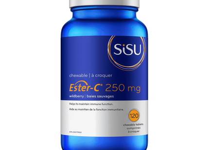 SISU - Ester-C 250 mg, Wildberry | 120 Tablets