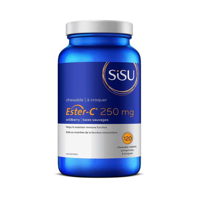 SISU - Ester-C 250 mg, Wildberry | 120 Tablets