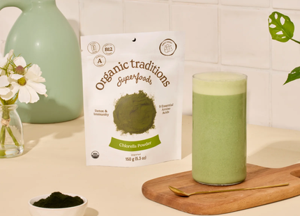 Organic Traditions - Chlorella Powder | 150 g
