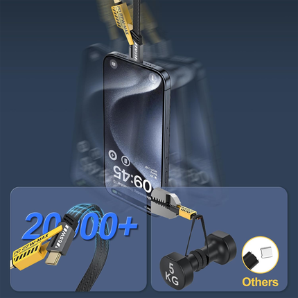 Monkeyz - Câble de charge rapide 4 en 1 | 10 pieds