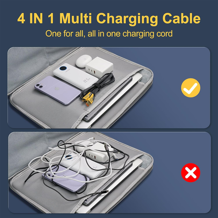 Monkeyz - Câble de charge rapide 4 en 1 | 10 pieds