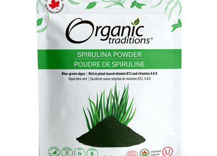 Organic Traditions - Spirulina Powder | 150 g