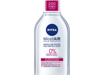 Nivea - Micellar Water Dry And Sensitive Skin | 400 mL