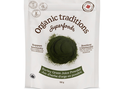 Organic Traditions - Barley Grass Juice Powder | 150 g